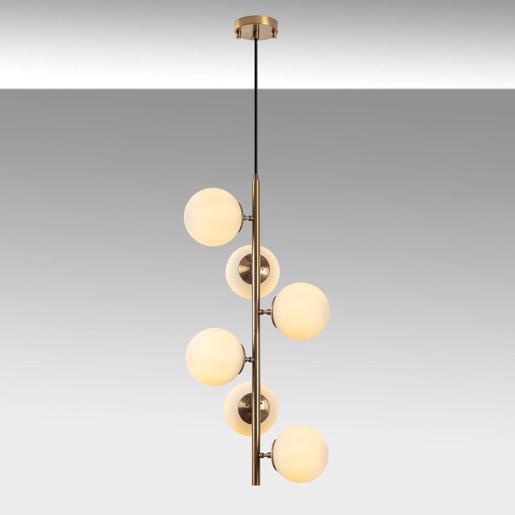 Chandelier Fazli – Vintage – 40 x 40 x 86-176 cm