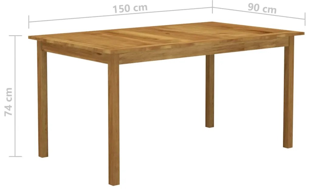 5 pcs conjunto de jantar para jardim preto