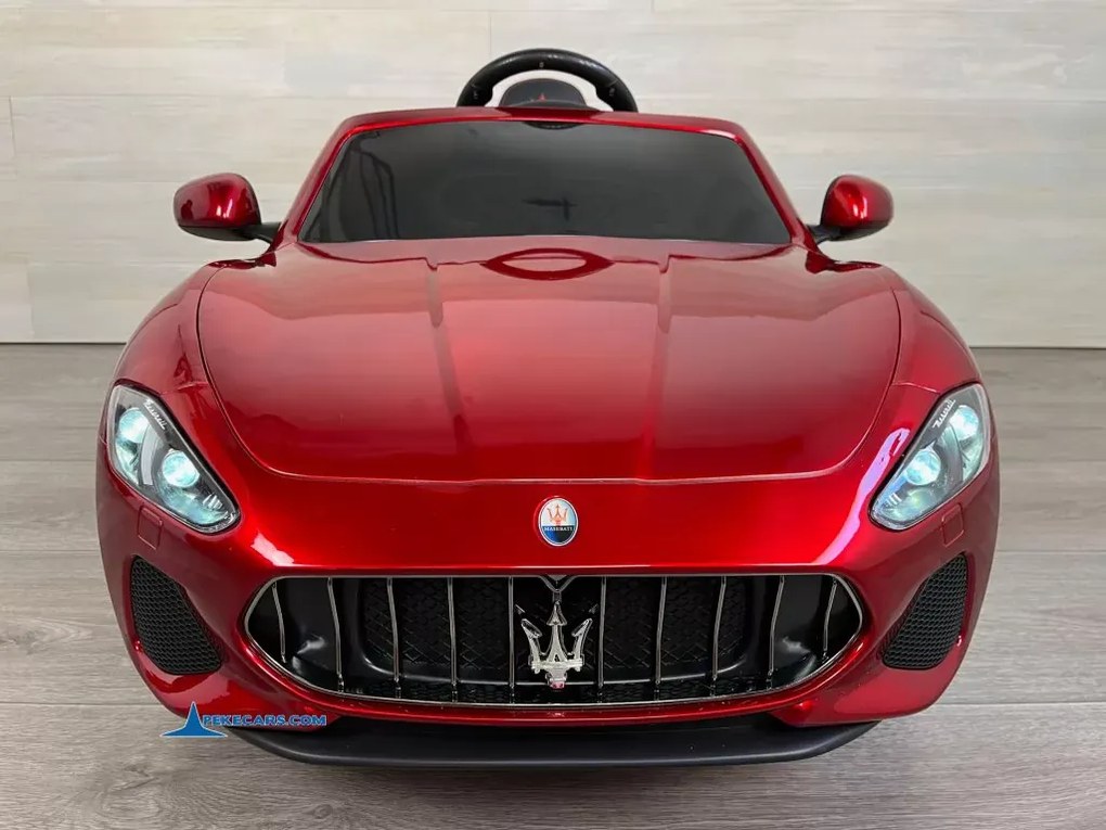 Carro elétrico para crianças Maserati GC Sport 12V 2.4G Vermelho Metalizado
