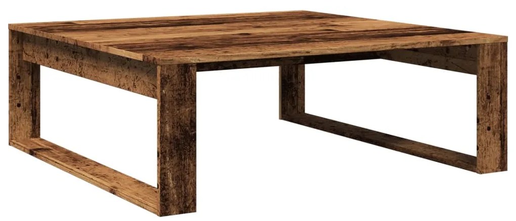 Mesa de centro 100x100x35 cm deriv. de madeira madeira velha