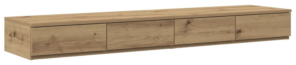 Cama com Armazenamento em Carvalho Artisan 150x200 cm