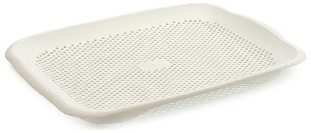 Escorredor de Louça 27 x 3 x 36,3 cm Branco Plástico