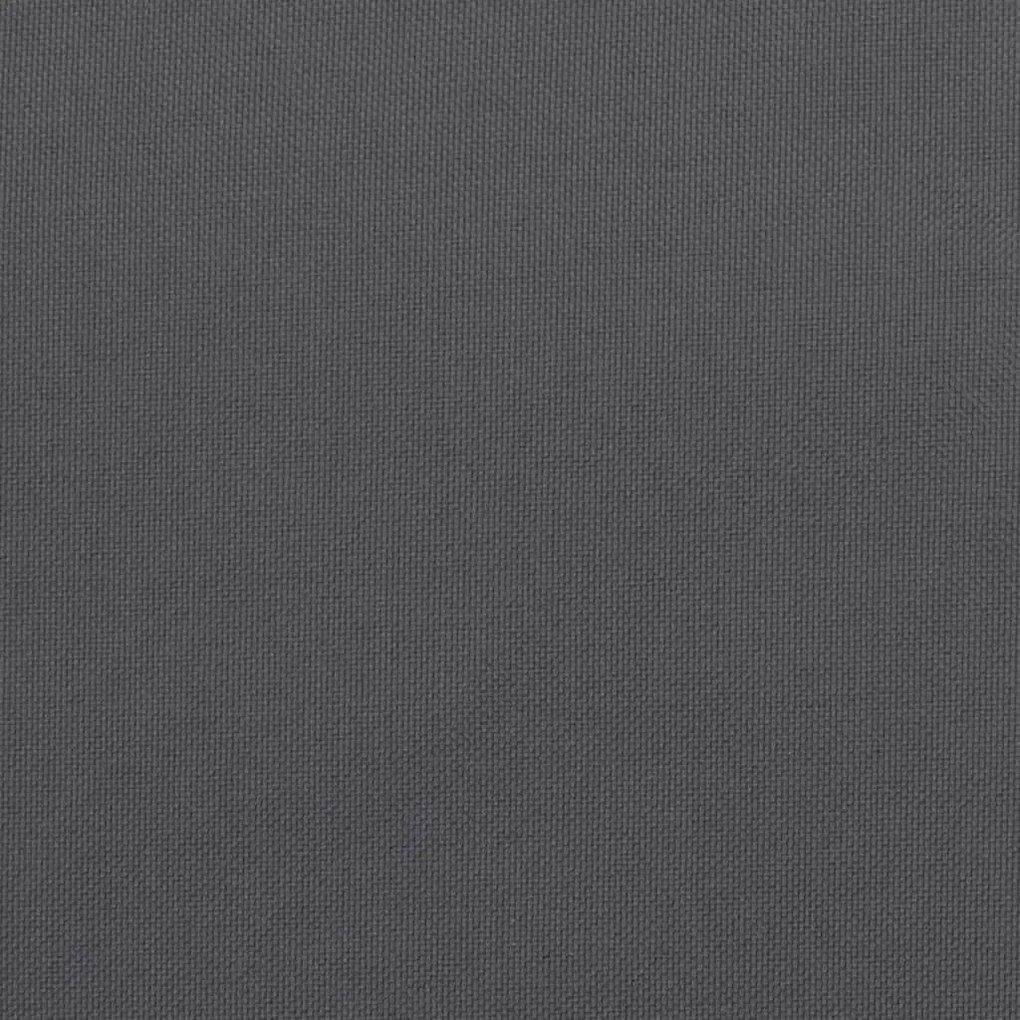 Almofadões lombares p/ cadeiras de jardim 6pcs oxford antracite