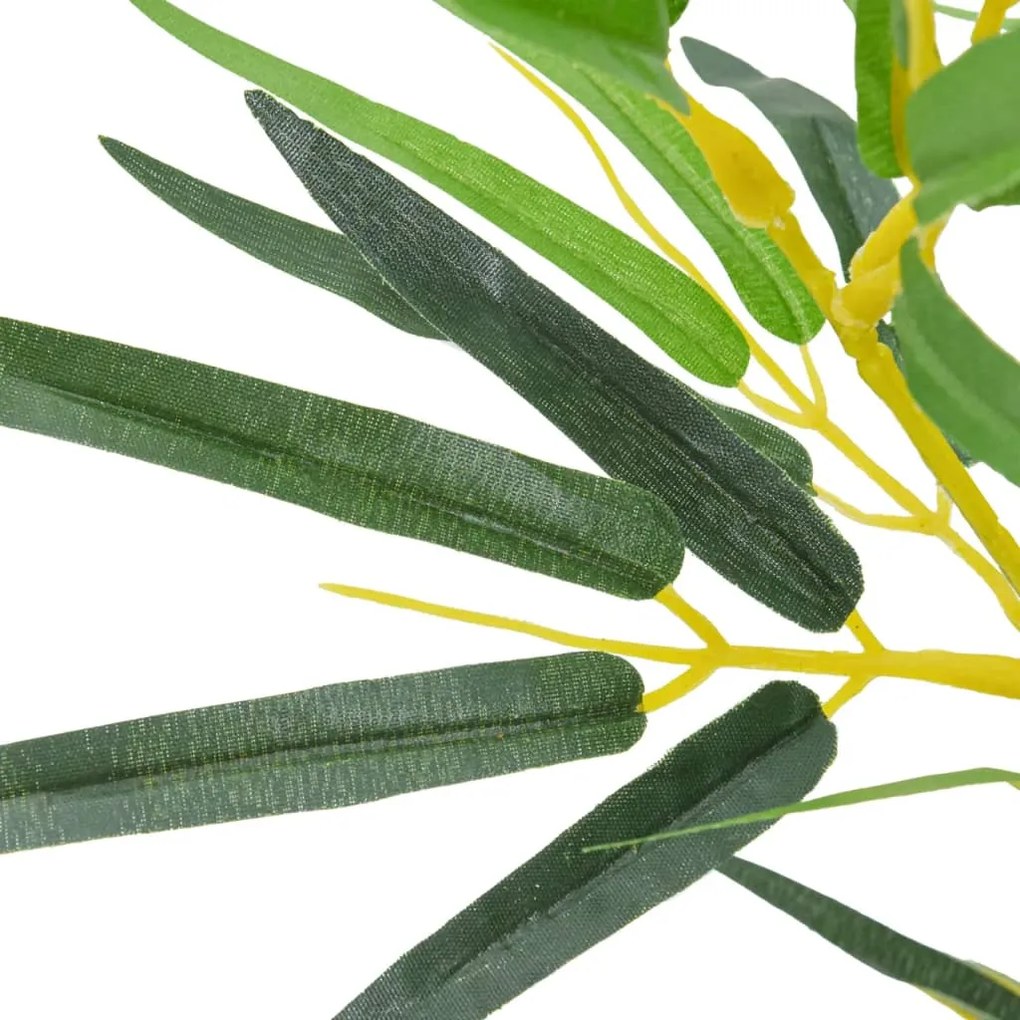 Árvore de bambu artificial 368 folhas 80 cm verde