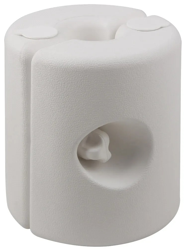 Conjunto de 4 suportes para pavilhão (NÃO INCLUÍDO) 25 cm Branco