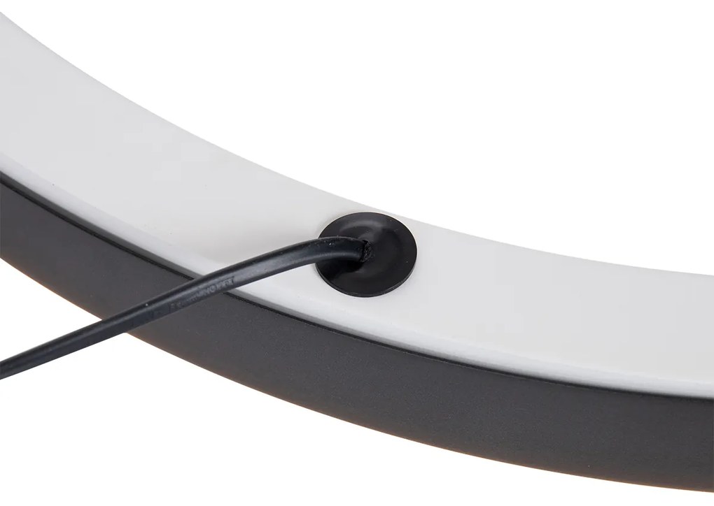 Candeeiro de teto Cinza Escuro com LED e controlo remoto - Mick Design