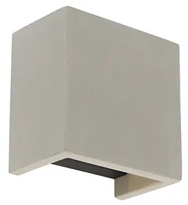 Candeeiro de Parede Inteligente de Betão com Efeito de Luz incluindo Zigbee G9 - Meave