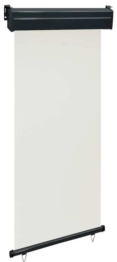 Toldo lateral para varanda 100x250 cm creme