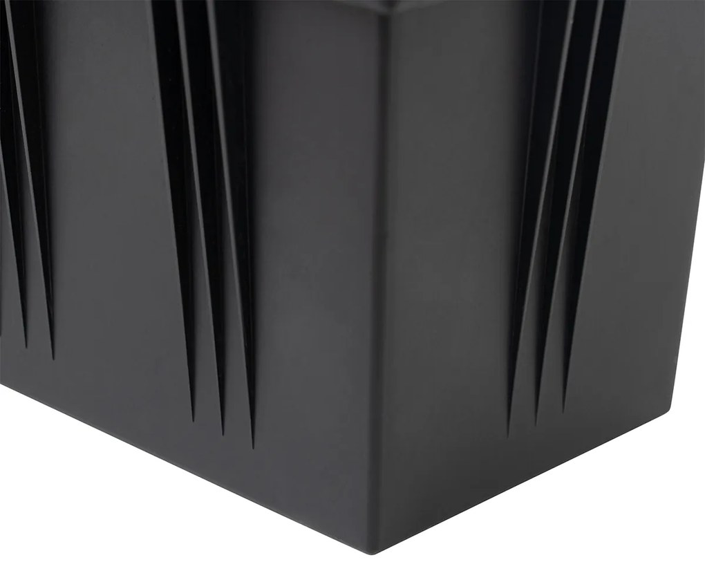 Foco de chão moderno em aço 2 luzes ajustáveis IP65 - Oneon Moderno