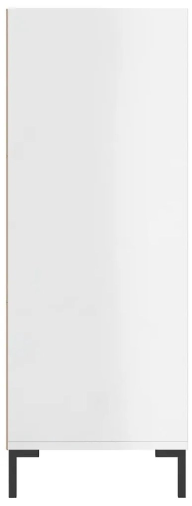 Estante 69,5x32,5x90 cm derivados de madeira branco brilhante