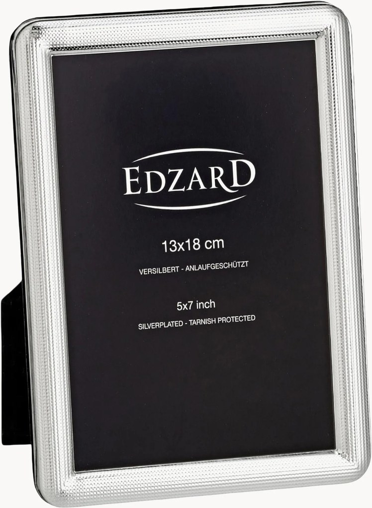 Moldura para fotos banhada a prata Ravenna