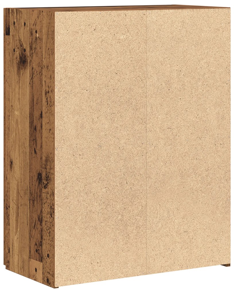 gabinete de escritório Madeira Velha 60x32x77.5 cm Madeira Engenheirad
