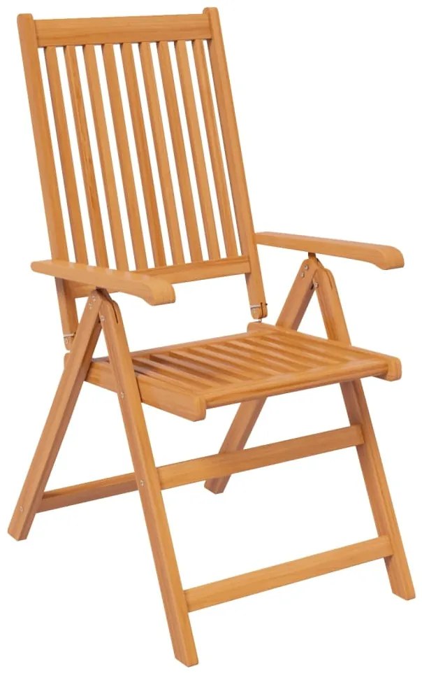 7 pcs conjunto de jantar exterior madeira acácia maciça
