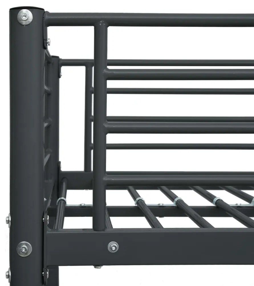 Beliche 90x200 cm metal preto