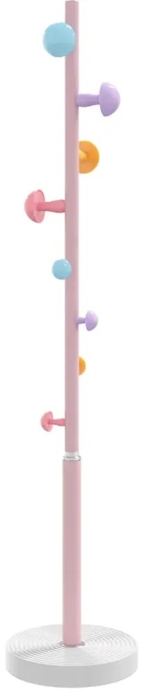 Bengaleiro 172 cm ferro revestido a pó rosa