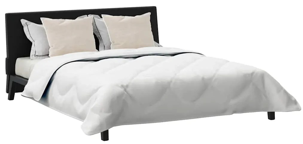 Edredão com travesseiro 3 pcs Branco 260 x 220 cm Microfibra