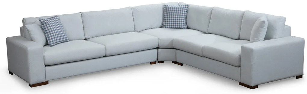Sofá de Canto Loop - Branco - 282 x 322 cm