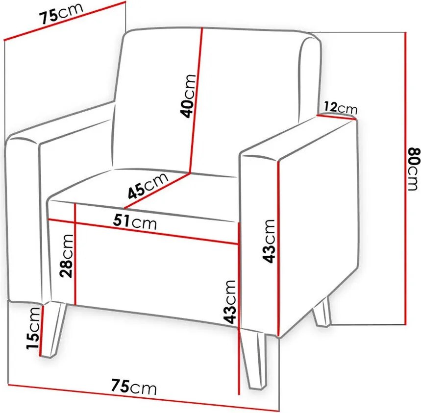 Poltrona Delbene 102