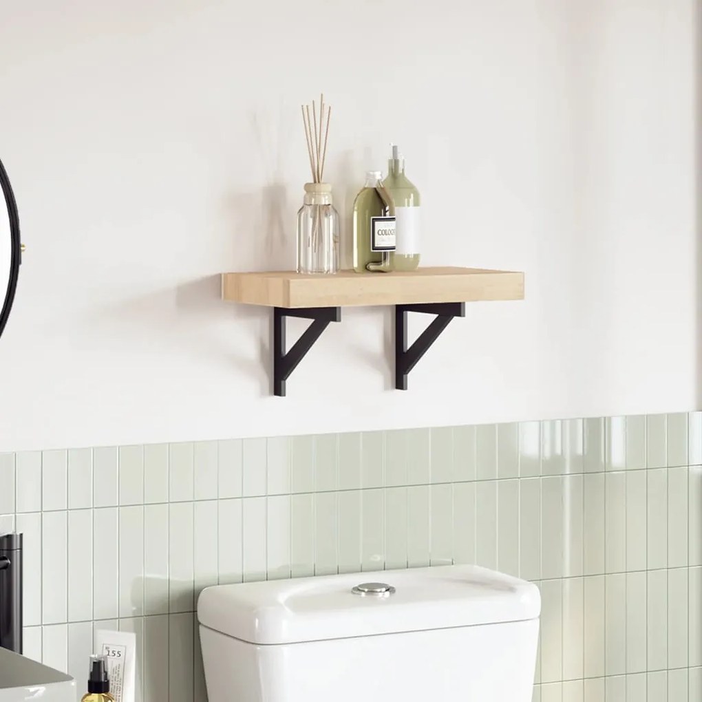 vidaXL Tampo de mesa retangular 60x20x4 cm madeira de acácia maciça