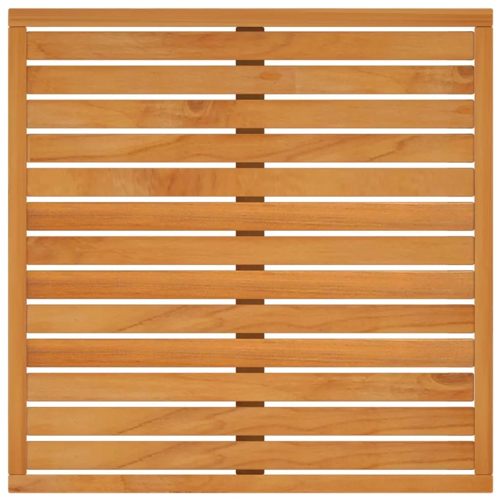 7 pcs conjunto lounge de jardim c/ almofadões acácia maciça