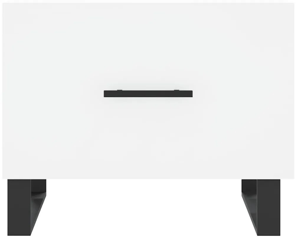 Mesa de centro 50x50x40 cm derivados de madeira branco