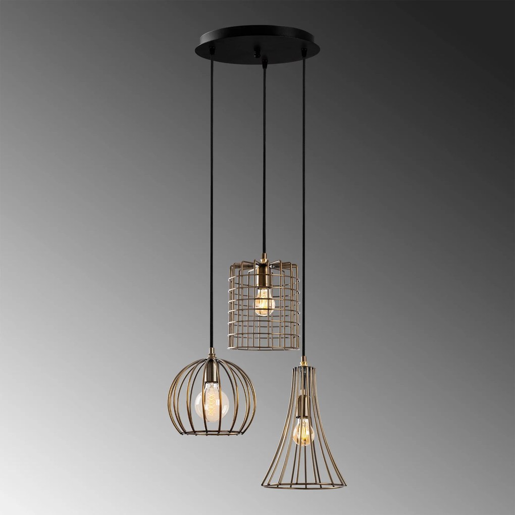 Candeeiro Teltrio – Antique – 52 x 41 x 49-129 cm