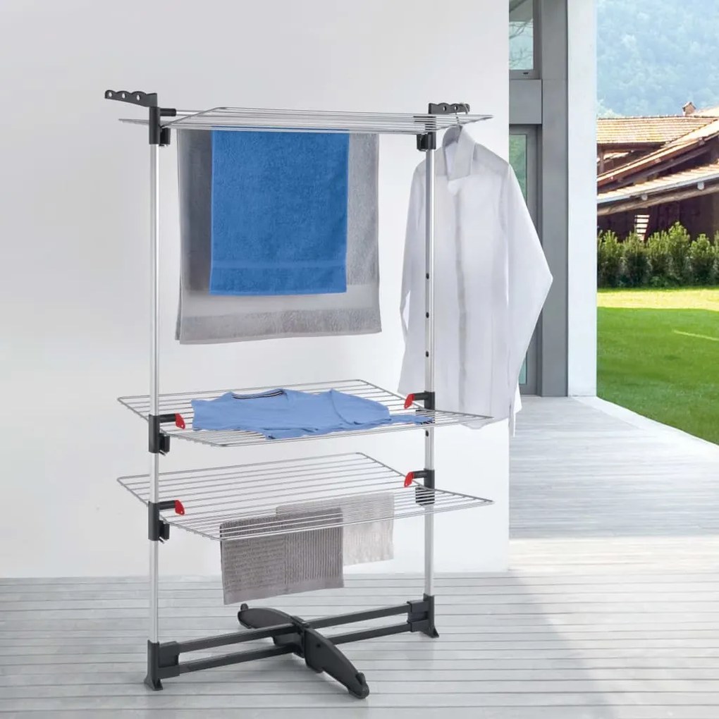 Estendal de pé para roupa Ciclone Vario 40 m