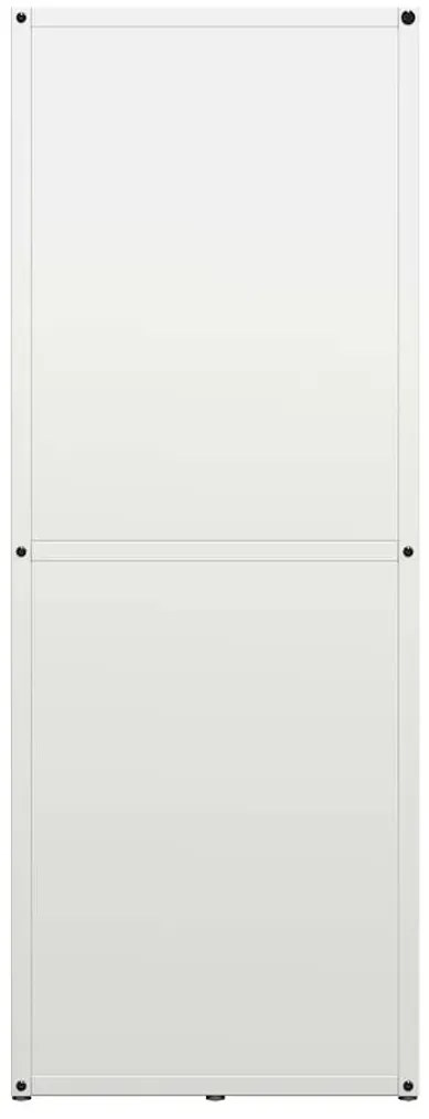 Suporte para lenha 40x30x80 cm aço laminado a frio branco