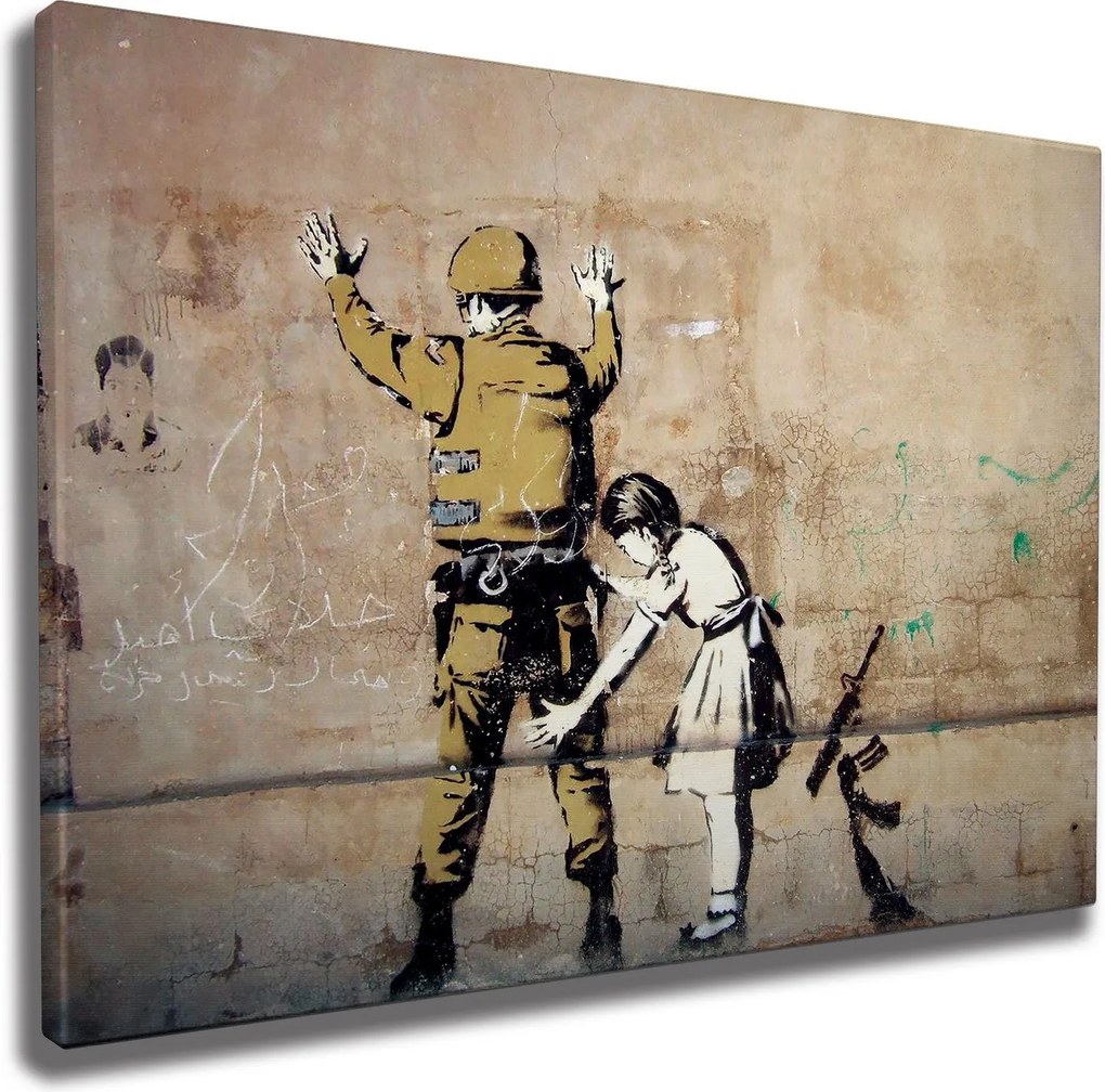 Pintura Decorativa em Tela WY14 – Multicolor – 50 x 70 cm