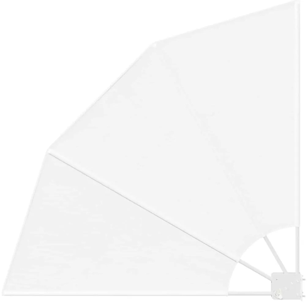 Tela de Privacidade para Varanda Branco 115 x 115 cm tecido