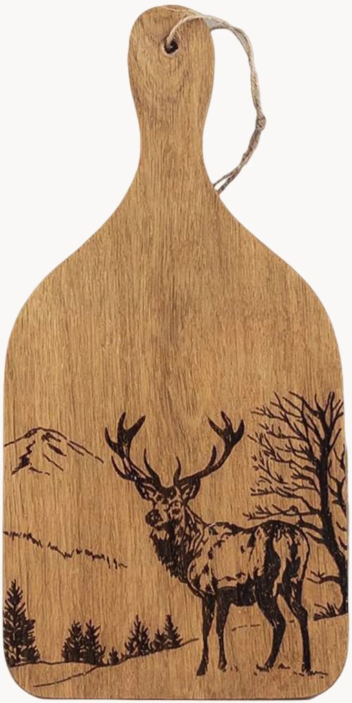 Tábua de servir em madeira de carvalho Stag