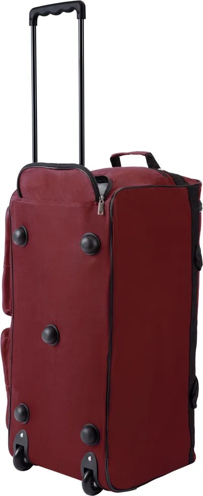 Mala de viagem com rodas e capacidade de 85L, 70 x 36 x 34 cm Vermelho