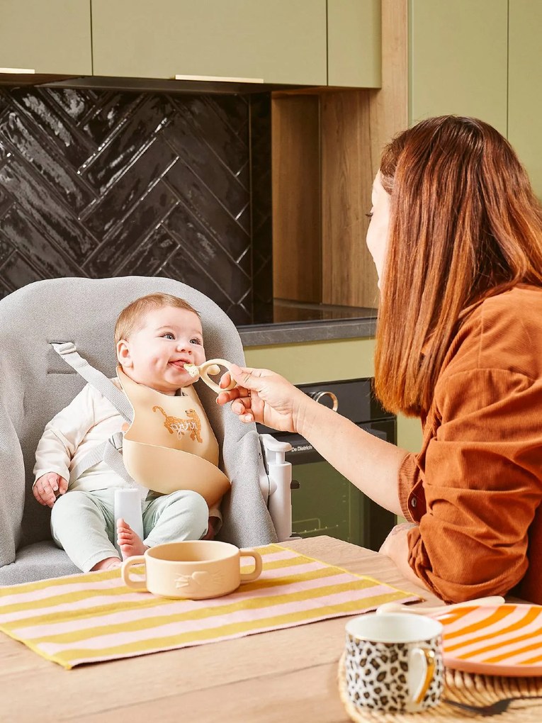 Colher de dentição  bege