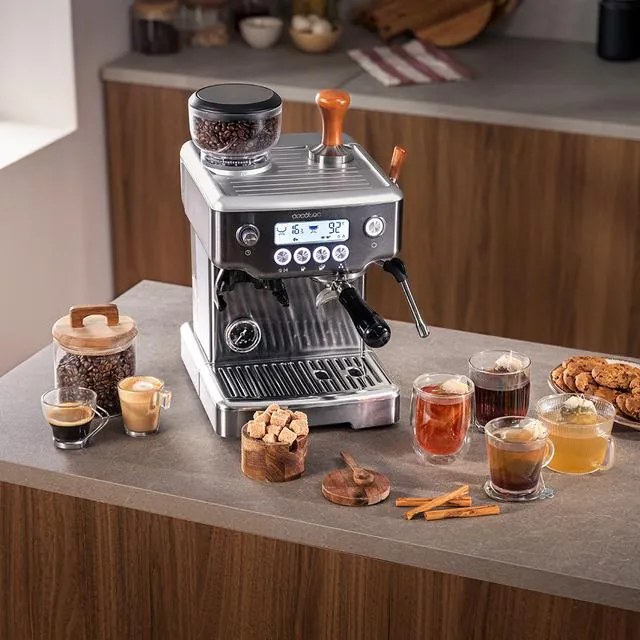 Cafeteira barista Power Espresso 20 Barista Steel & Grind