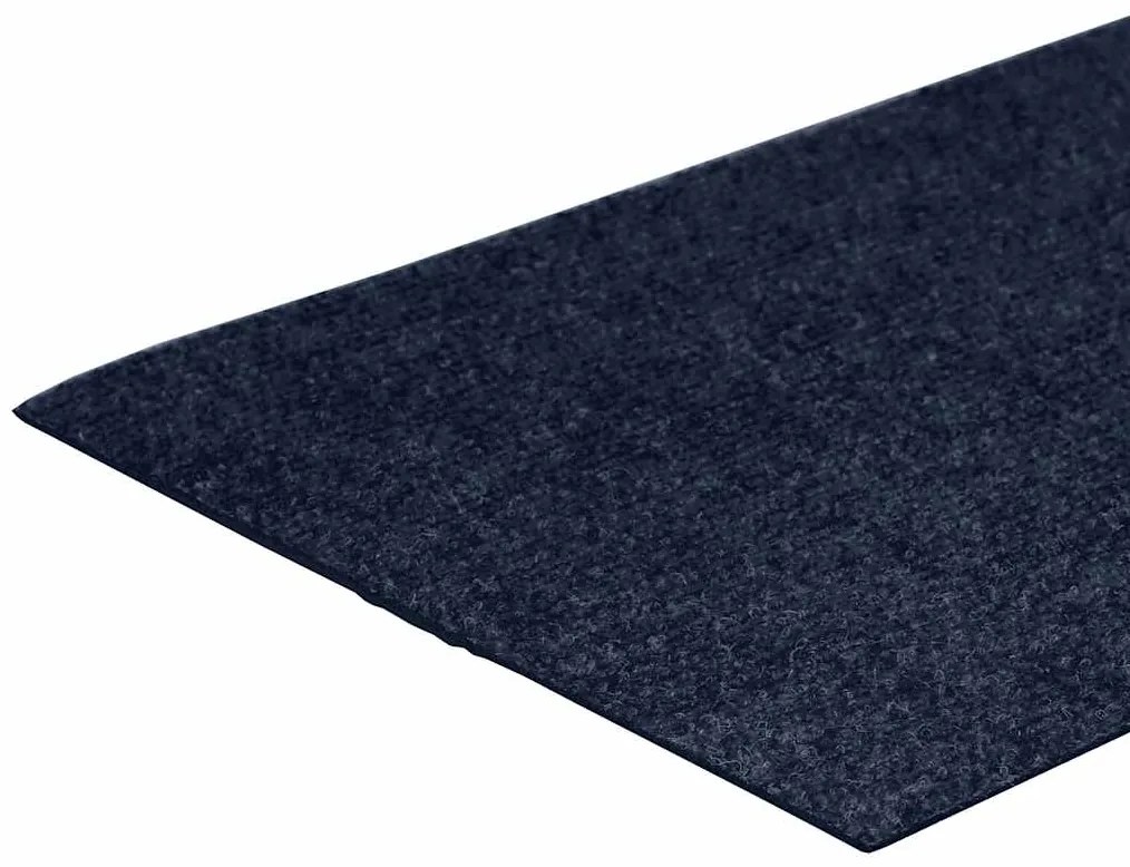Tapetes de escada adesivos 30 pcs 60x25 cm retangular azul