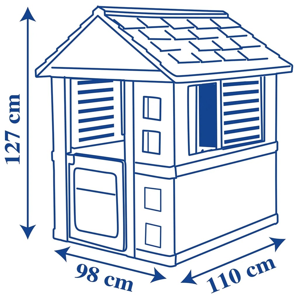 Casa de Brincar Infantil Patrulha Pata SMOBY Amarela