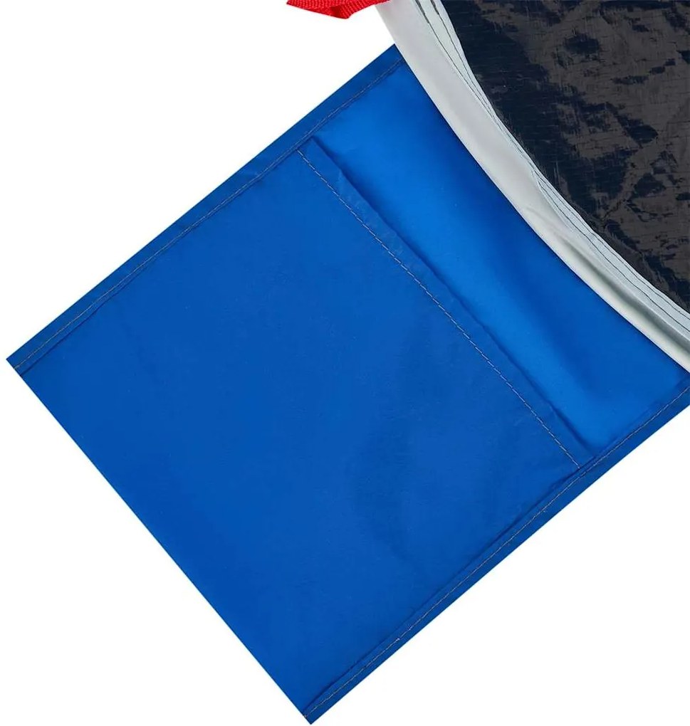 Tenda de praia pop-up impermeável azul ciano