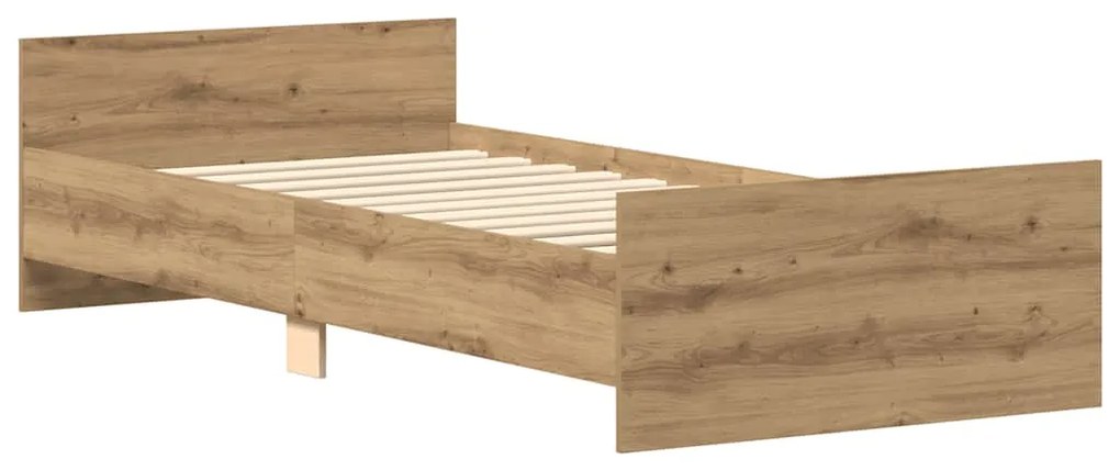 Estrutura de cama sem colchão 90x190cm derivados de madeira