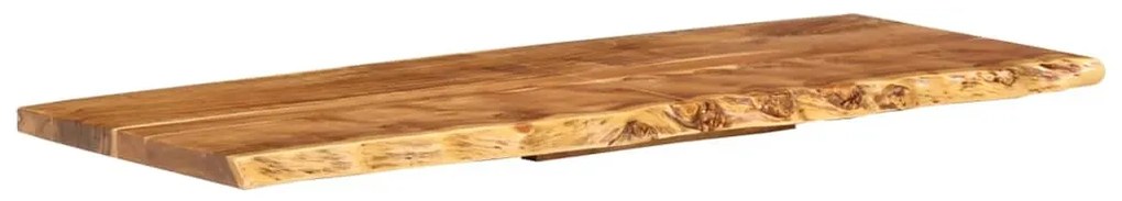 Tampo p/ móvel toucador WC 140x52x3,8 cm madeira acácia maciça
