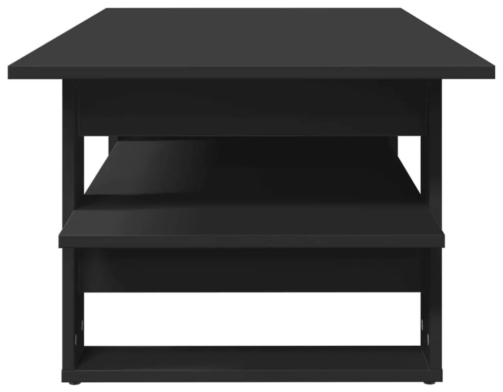 Mesa de centro 102x55x42 cm derivados de madeira preto