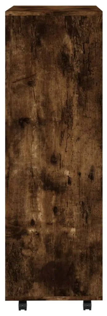 Roupeiro 80x40x110 cm derivados de madeira carvalho fumado