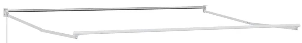 Toldo retrátil manual 400x300 cm bordô