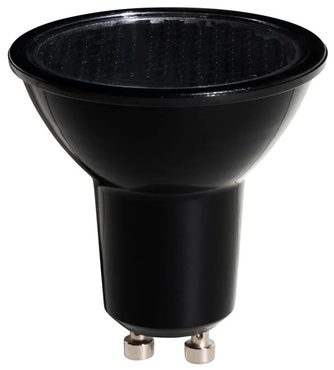 Conjunto de 5 Lâmpadas LED GU10 Reguláveis 50mm Favo de Mel 6W 400 lm 3000K