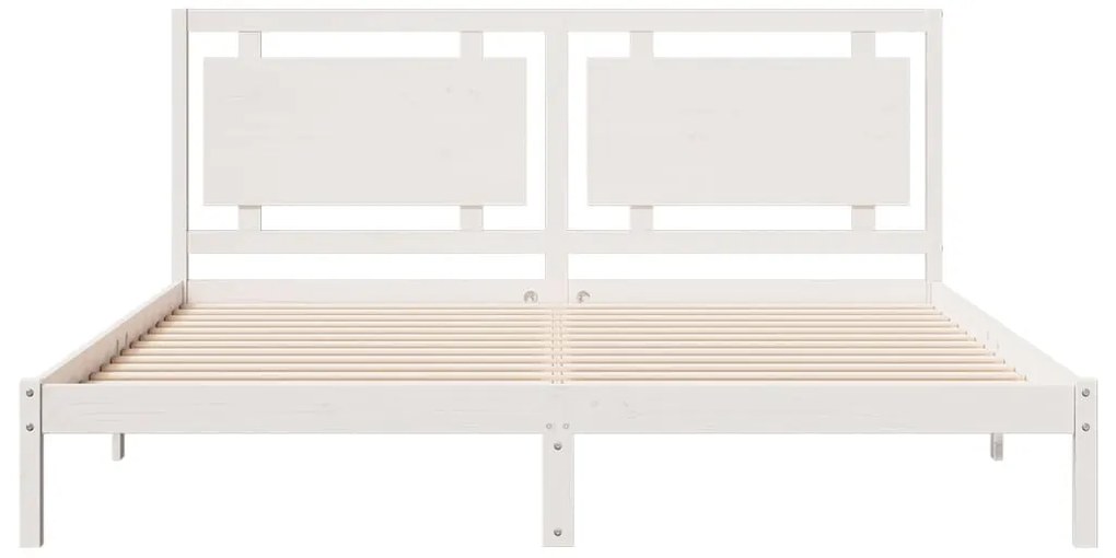 Cama extra longa sem colchão 180x210 cm madeira maciça