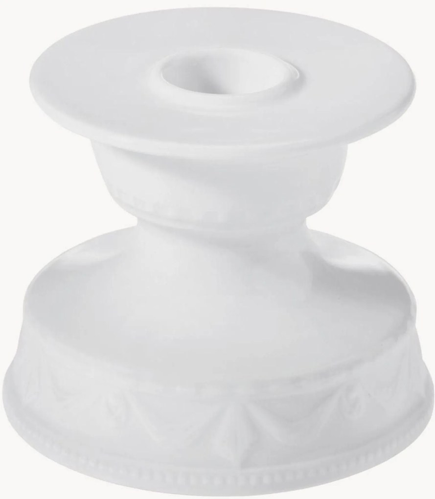 Castiçal de porcelana artesanal Kurland