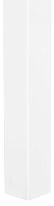 Conjunto de jantar em madeira branca/cinzenta 120 x 75 cm MOANA Beliani