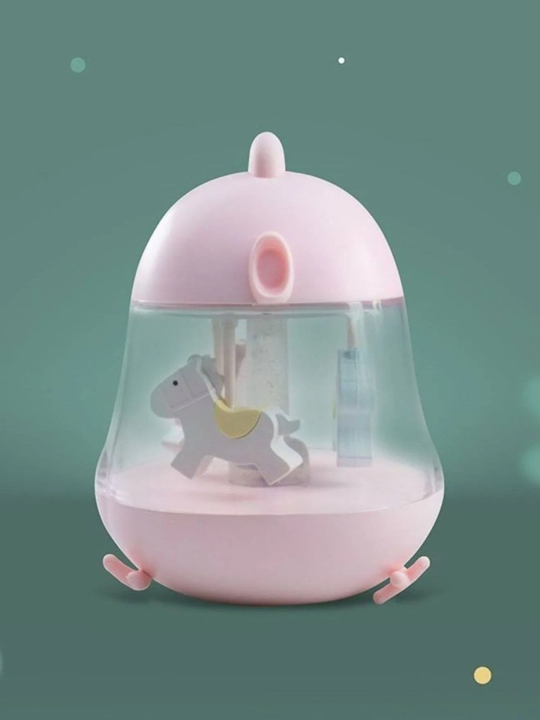 Luz de presença recarregável Caixa de música MARY'S  rosa