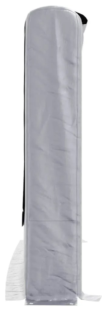 Rack de lenha com tampa de chuva 200x25x150 cm aço galvanizado