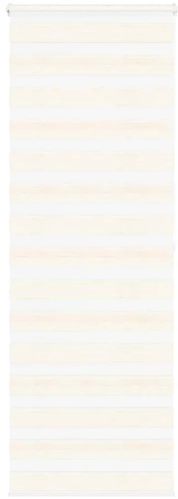 vidaXL Cortina de zebra 90x200 cm largura do tecido 85,9 cm poliéster