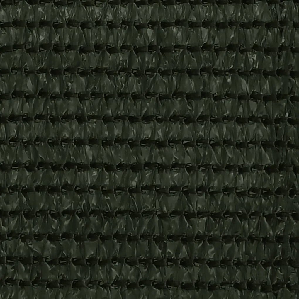 Tela de varanda 90x600 cm PEAD verde-escuro